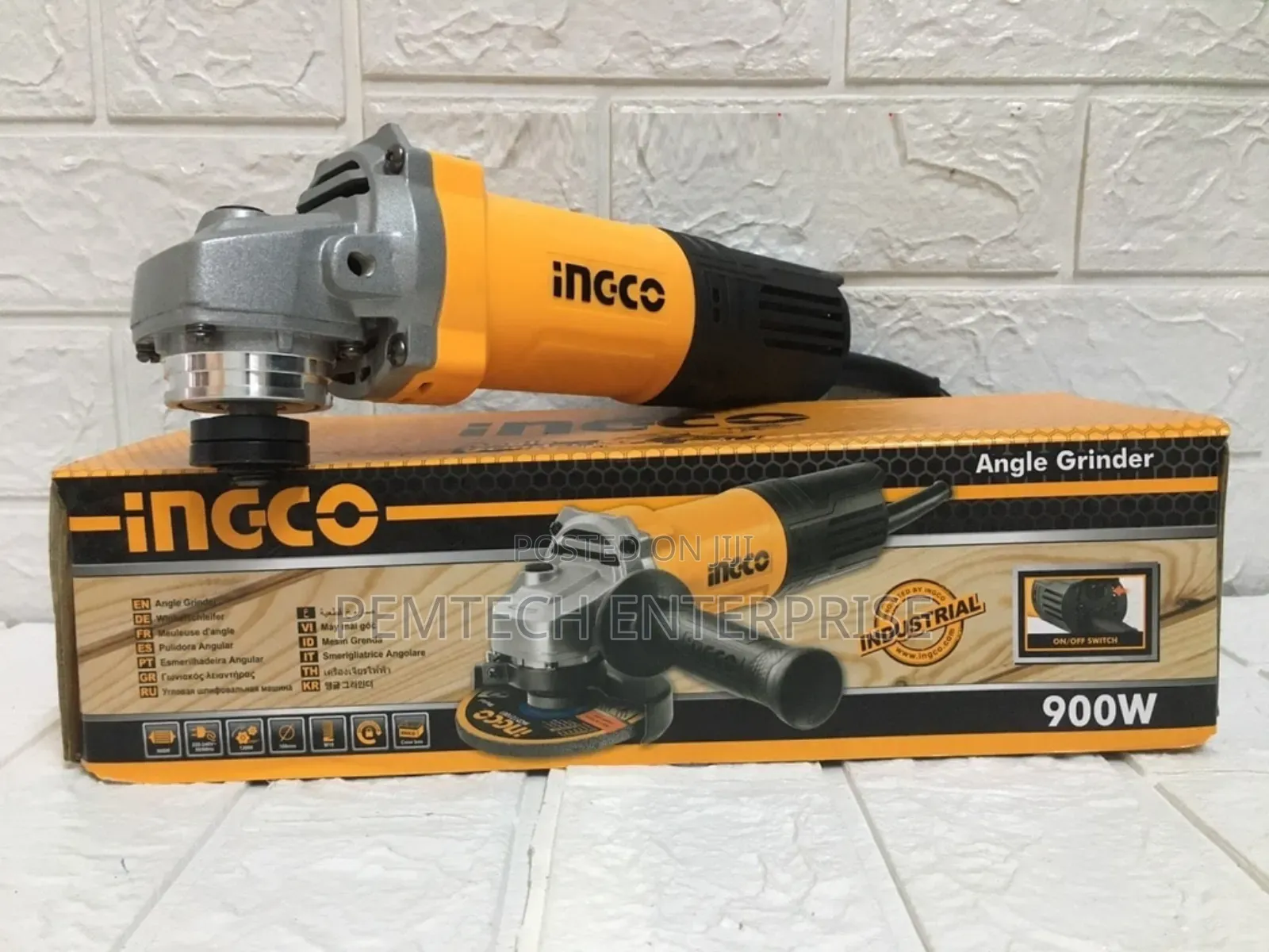 900w 100mm Angle Grinder Ingco