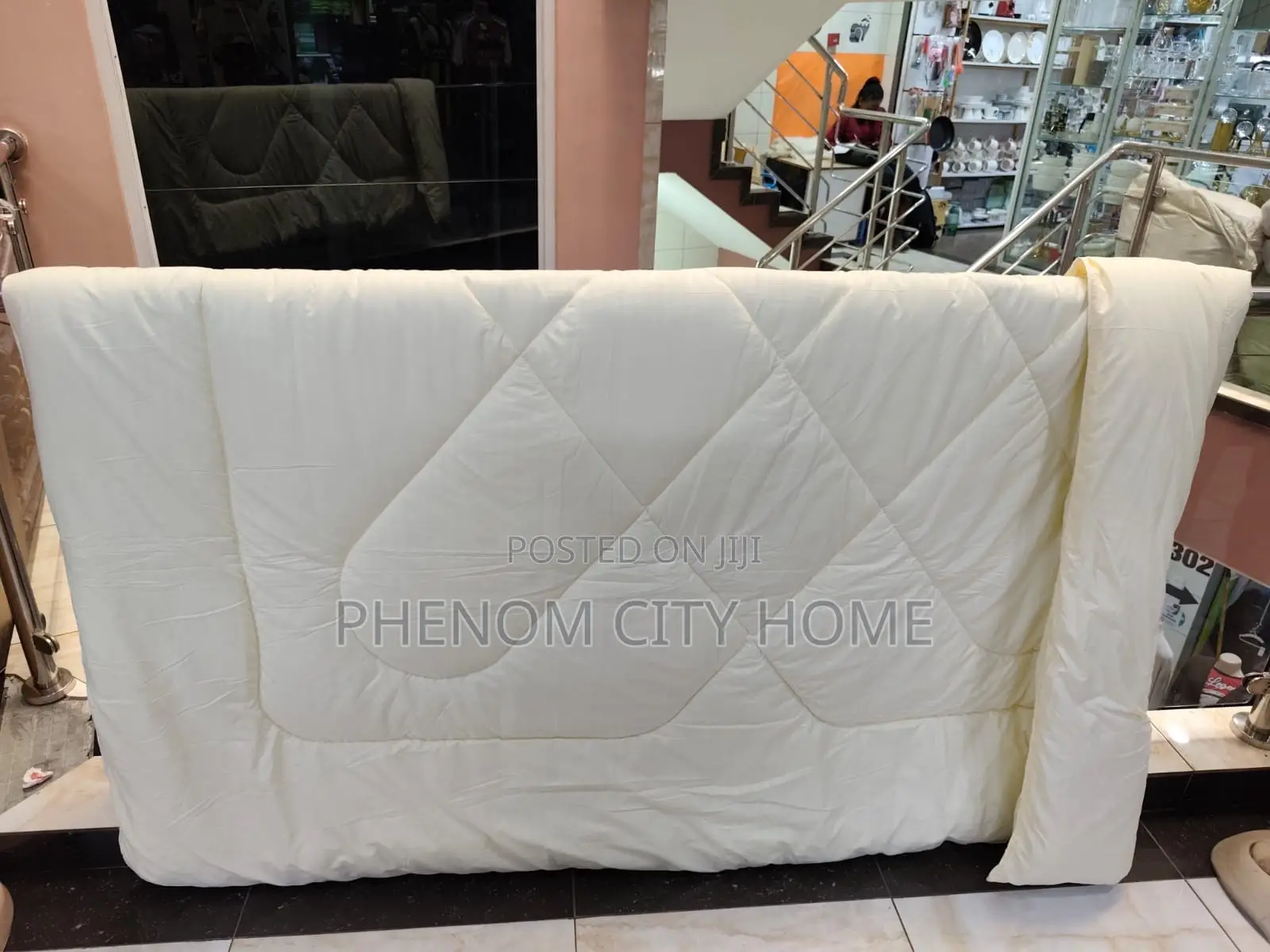 Soft Smooth 4pc Stripped Duvet Available