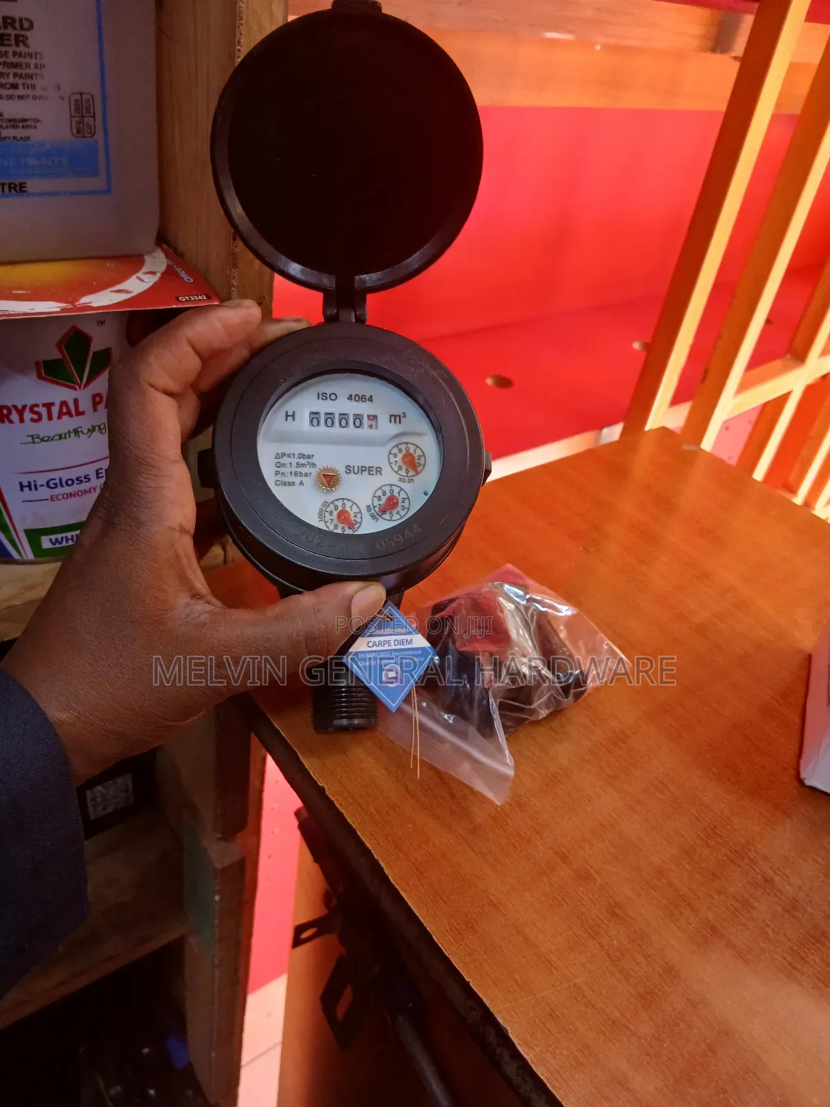 Plastic Super Water Meter 1/2"