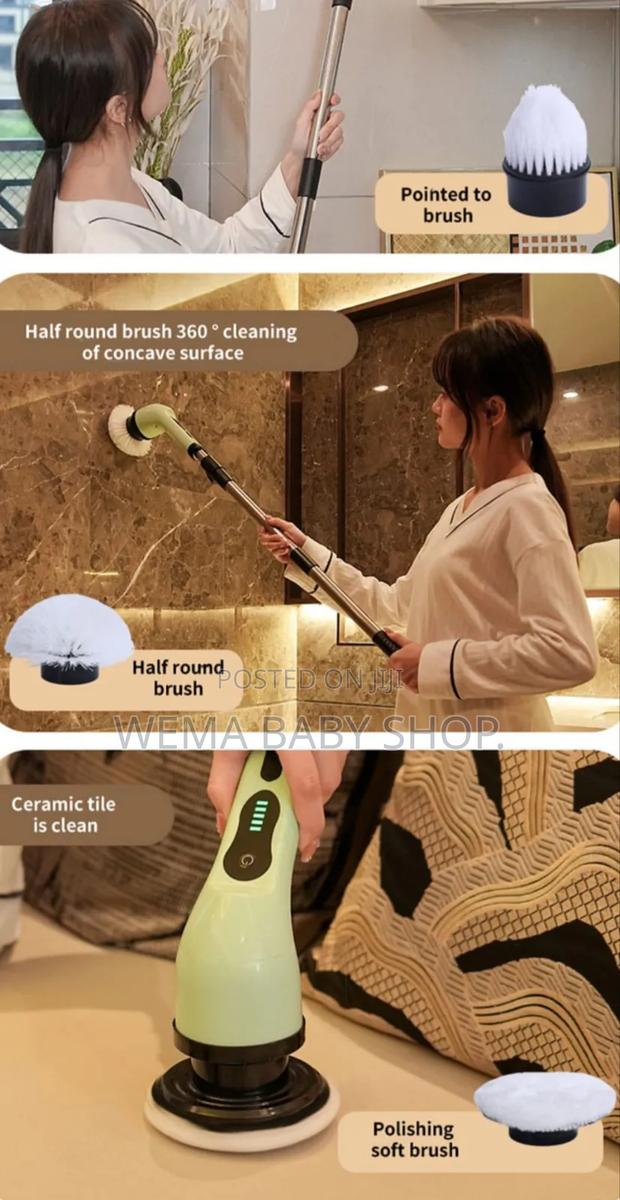 Multifunction Household Wireless Electric Cleaning Brush - thumbnail 4