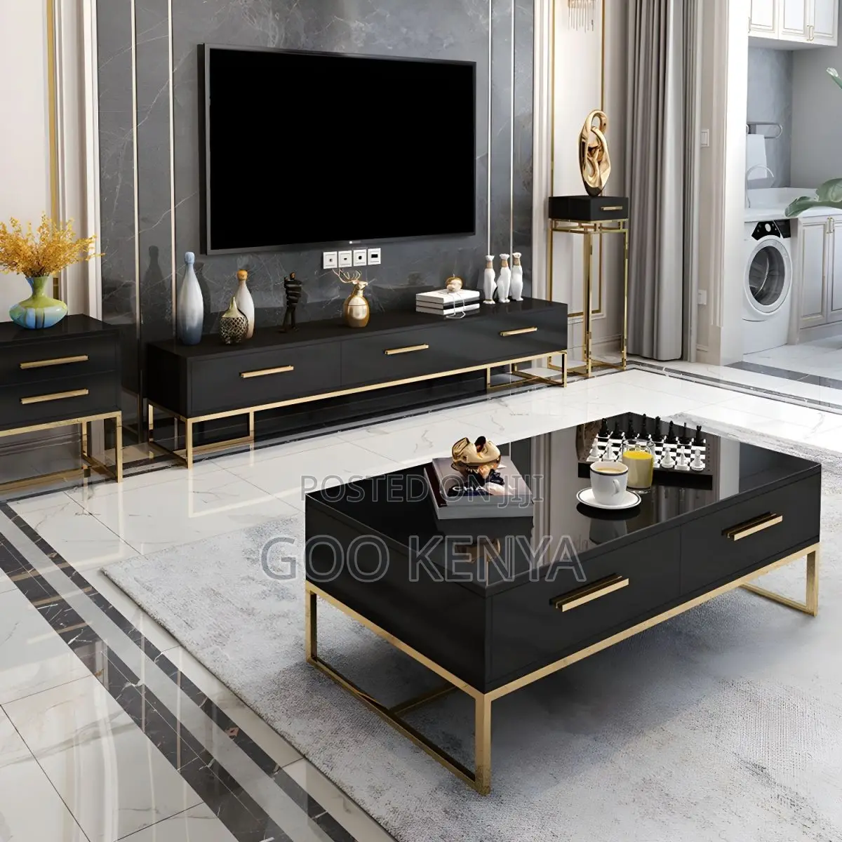 Coffee Table ; Modern Glass Home Coffee Table