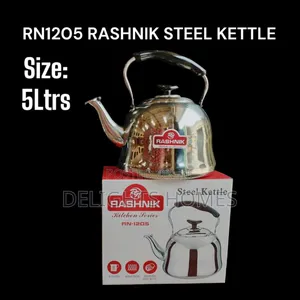 Rashink Stainless Steel Kettle
: 5ltrs