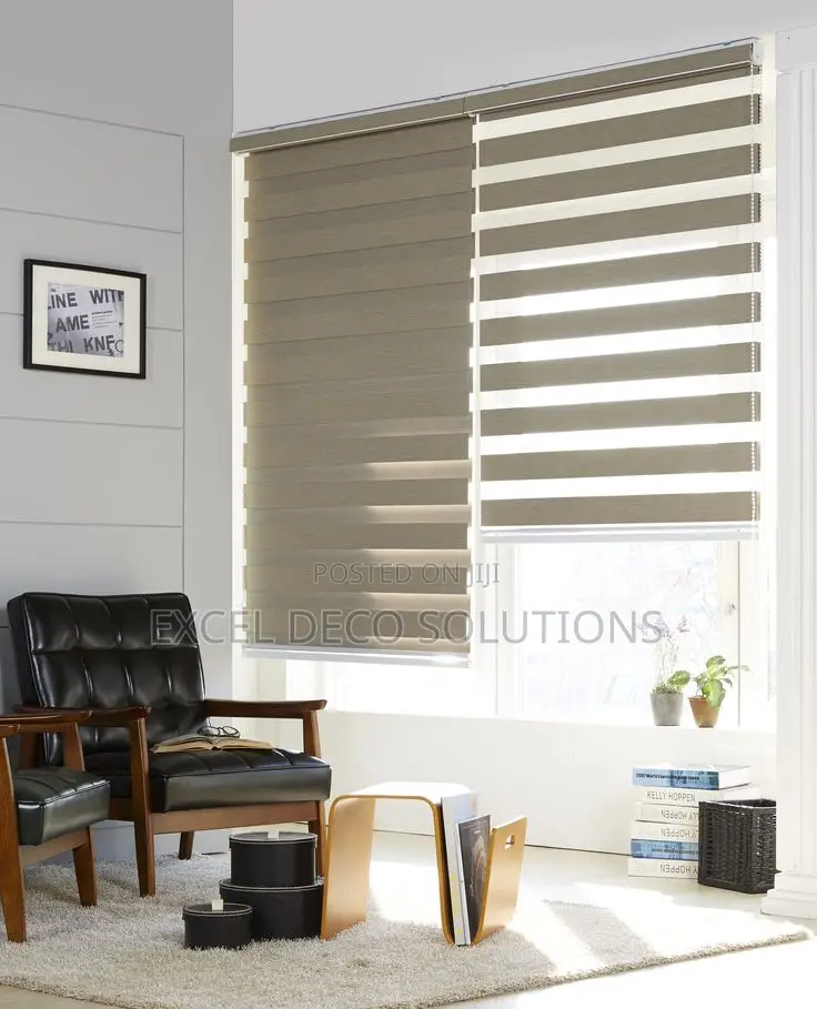"Crafted for Comfort and Class!" With Zebra Window Blinds