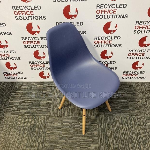 Home Chairs: Purple ‘Eames’ Style Canteen Chair/Stool