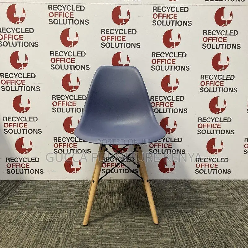 Home Chairs: Purple ‘Eames’ Style Canteen Chair/Stool
