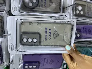 Gorilion Gray Transparent Crystal Clear Case Oppo Reno 12 5g