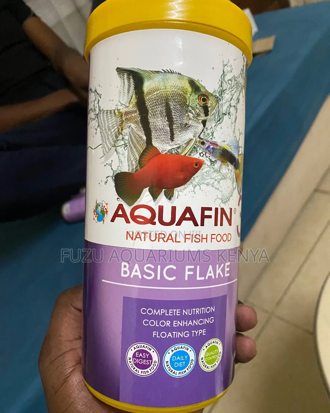 Daily Nutrition for Aquarium Fish – Aquafin 3 Flakes