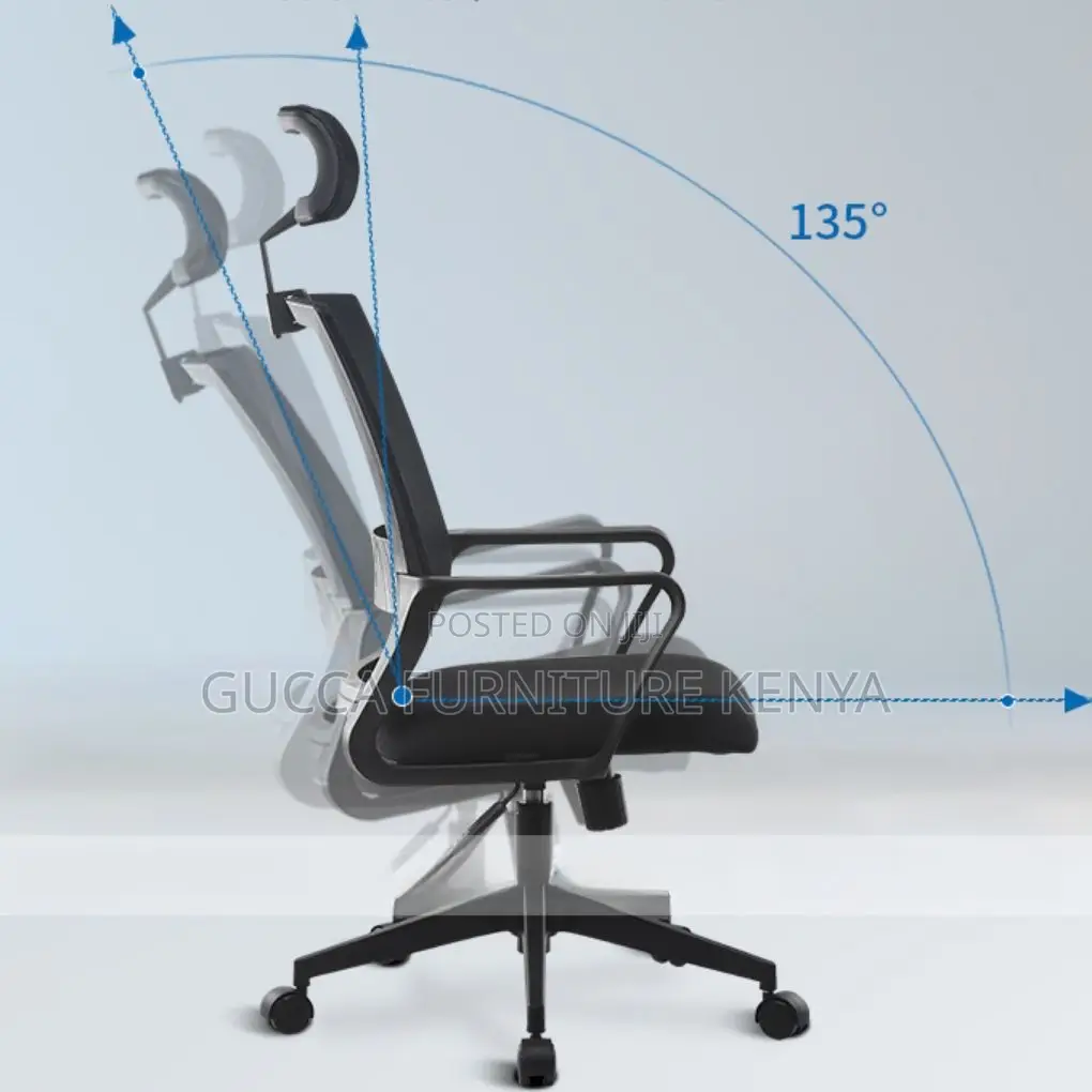Office Chair:Officemesh Back Study Chair With Waterfall Edge