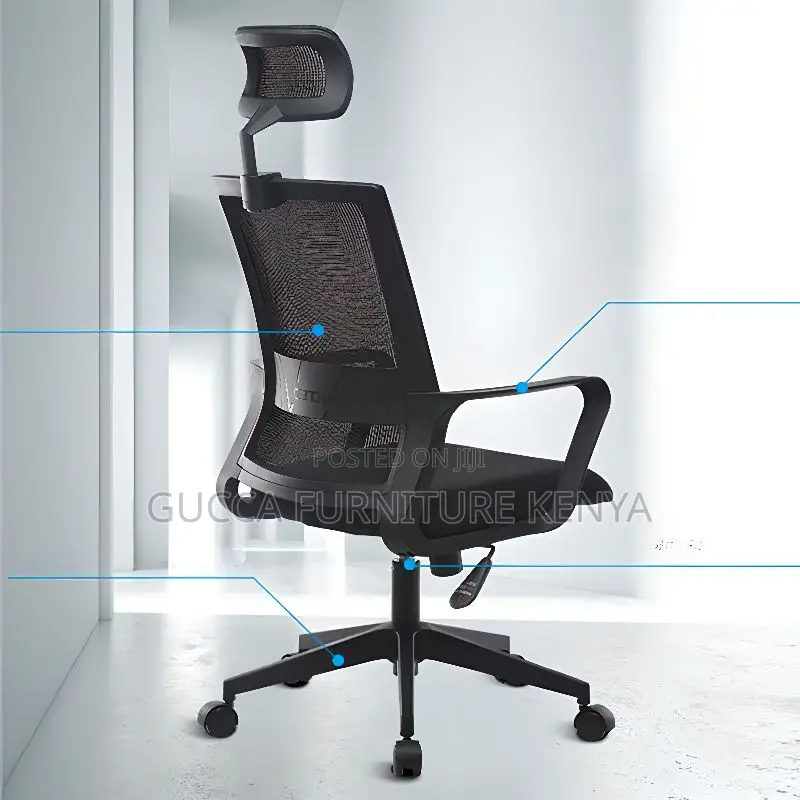 Office Chair:Officemesh Back Study Chair With Waterfall Edge