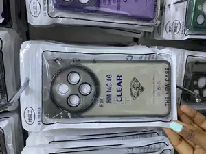 Blaze Mi Redmi 14c 4g Hard Tpu Case - Gray Transparent