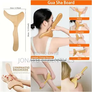 Wooden Lymphatic Drainage and Cellulite Remover Massager