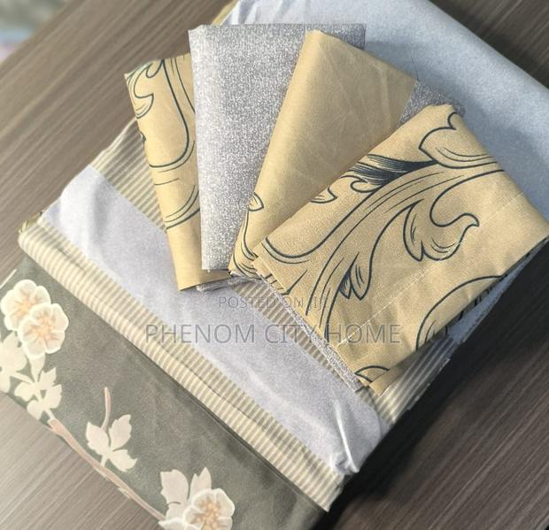 6pc Soft King Size 8 by 8 Bedsheets - thumbnail 2