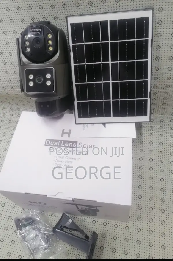 Advanced Ubox Sd320 4g Dual Lens Outdoor PTZ Solar Camera