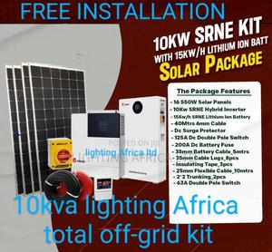 Srne 10kw Inverter +15kwh Lithium Battery Off-Grid System - thumbnail 2