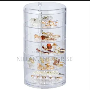 Acrylic Rotating Jewellery Holder