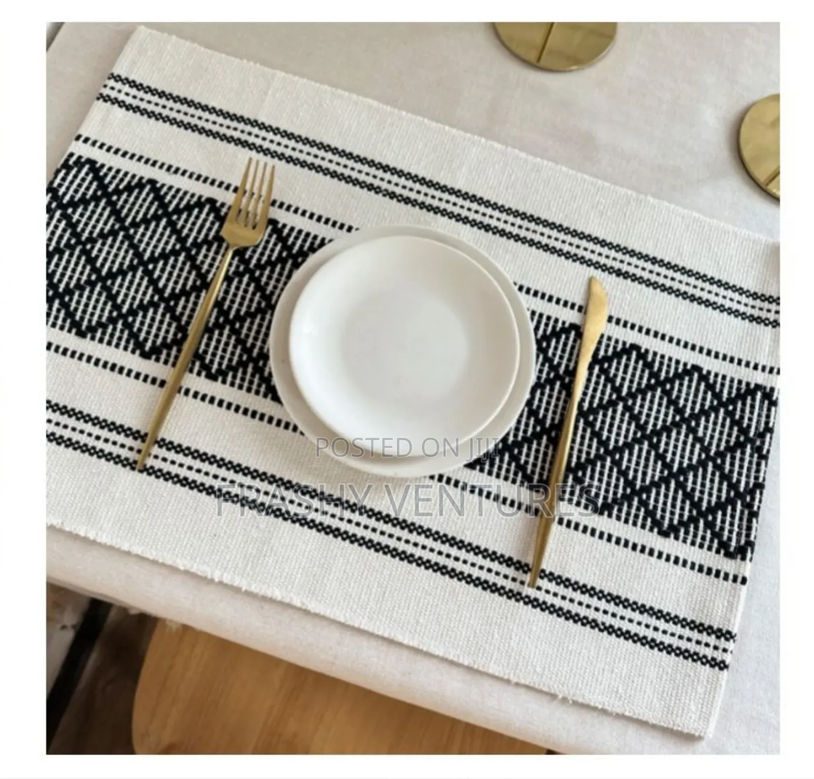 Bohemian Geometric Style Table Place Mats