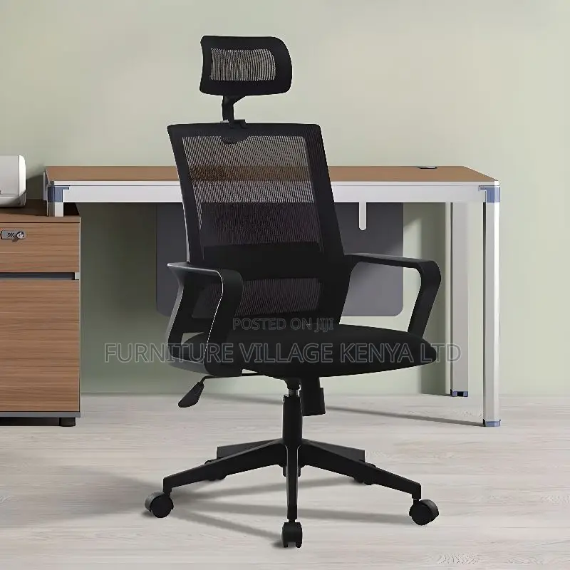 Office Chair: Modern Office Chair With Orthopedic Neck Rest