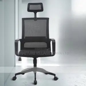 Office Chair: Modern Office Chair With Orthopedic Neck Rest