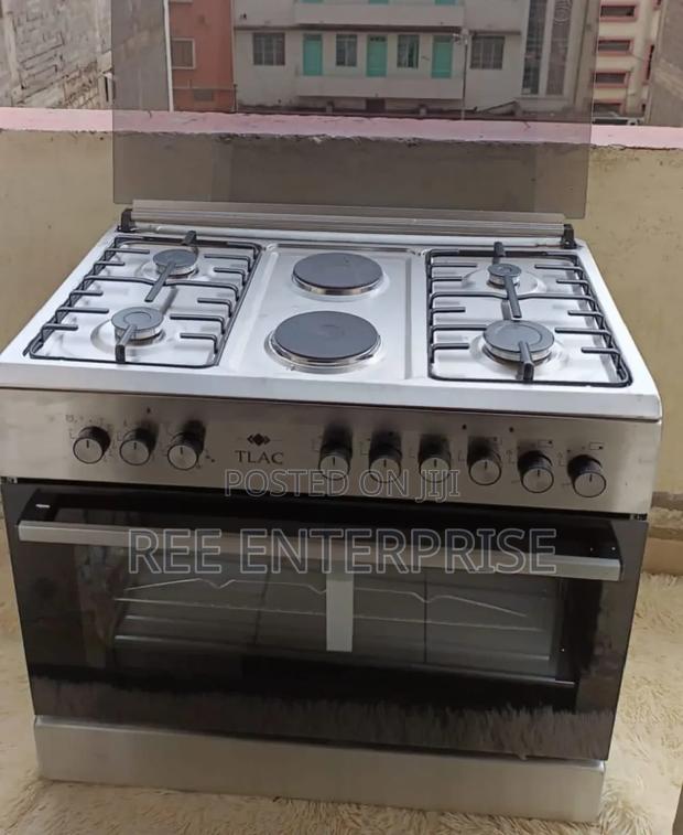 60*90 Tlac 4+2 Standing Cooker With Electric Oven