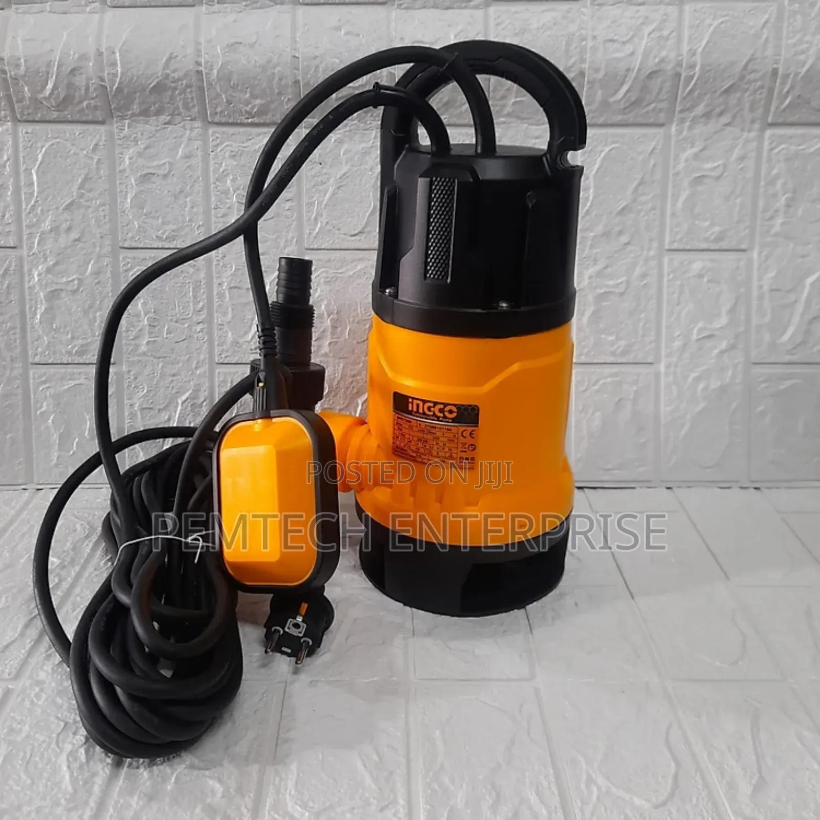 750w Ingco Spd7508 Clean Water Submersible Pump
