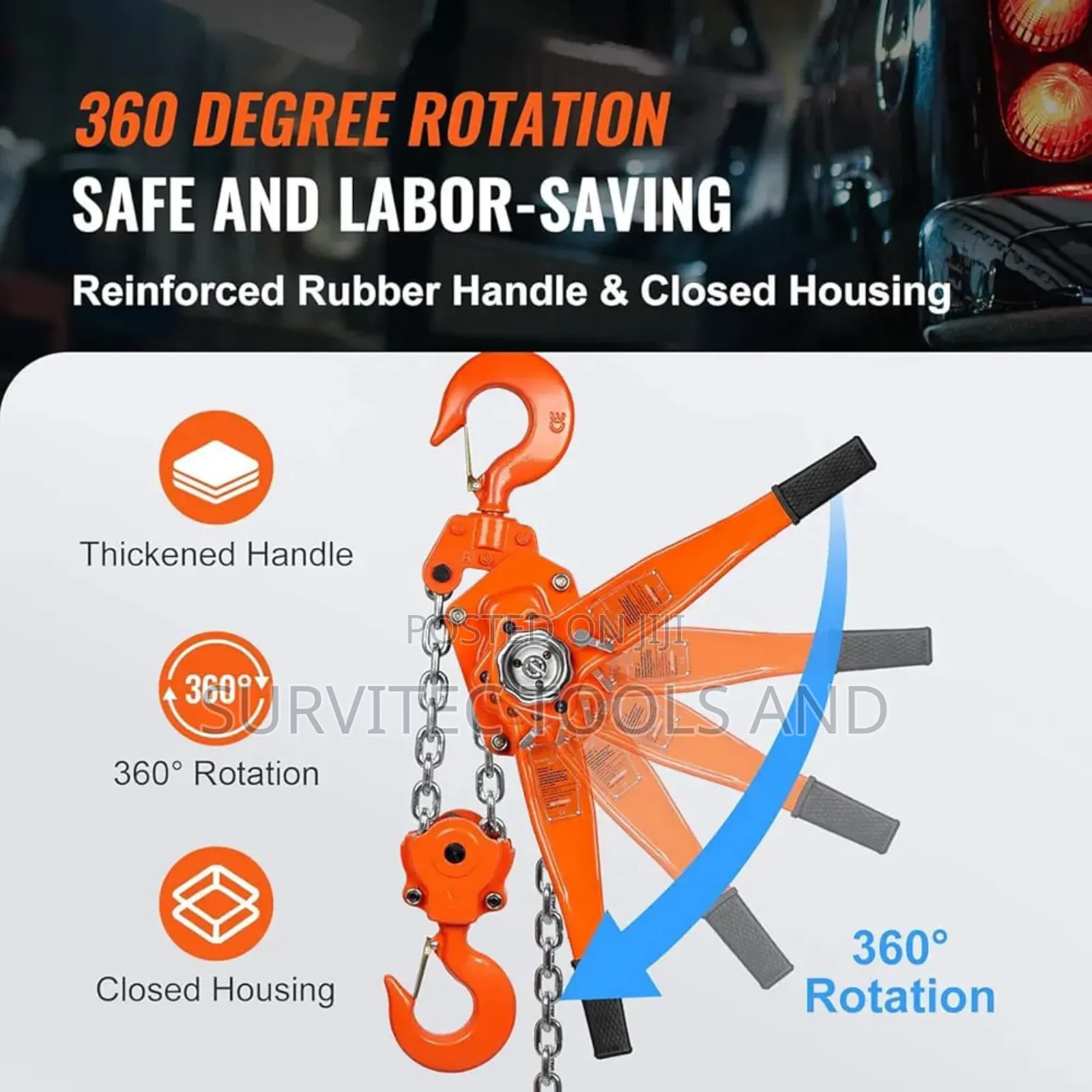 6 Ton 6m Lever Hoist
