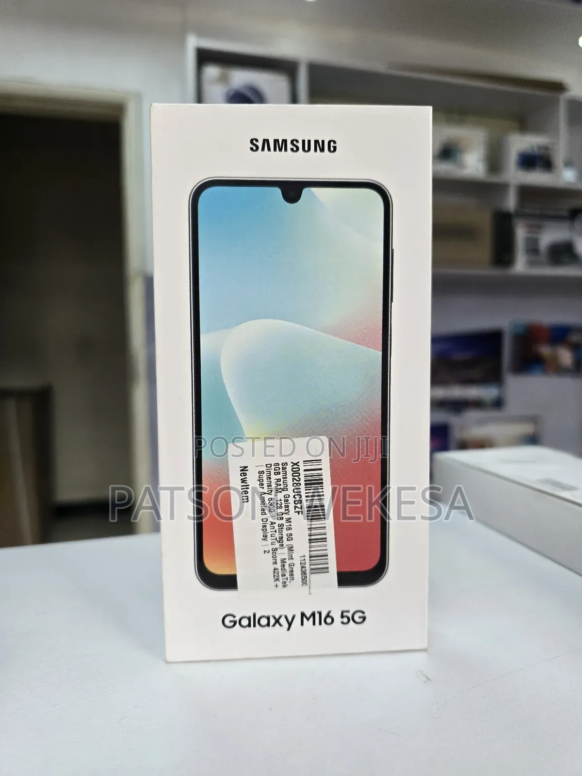 New Samsung Galaxy M16 128 GB Green