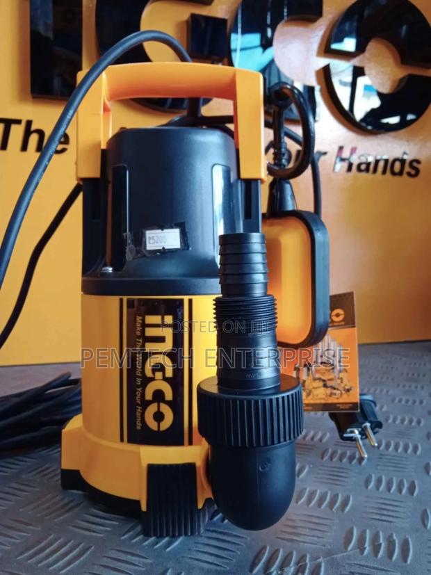 Ingco Spc4001 400w Clean Water Submersible Pump - main view