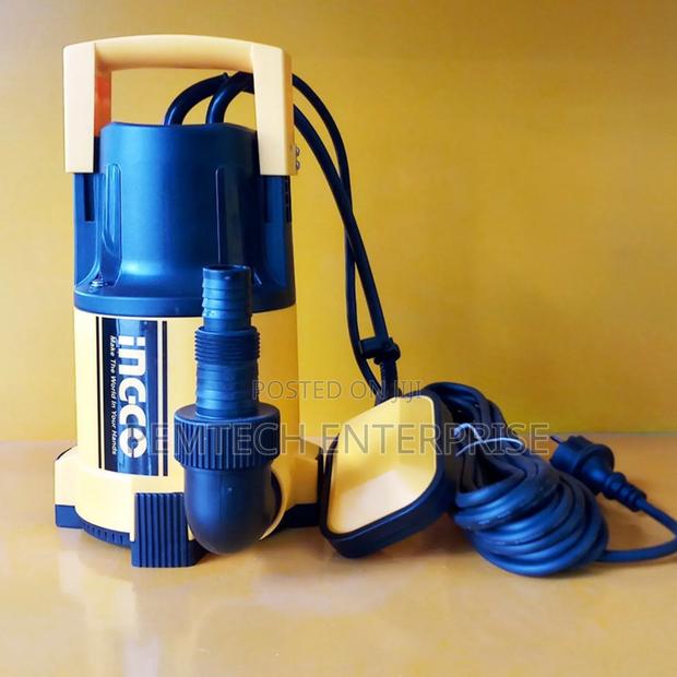 Ingco Spc4001 400w Clean Water Submersible Pump - thumbnail 2