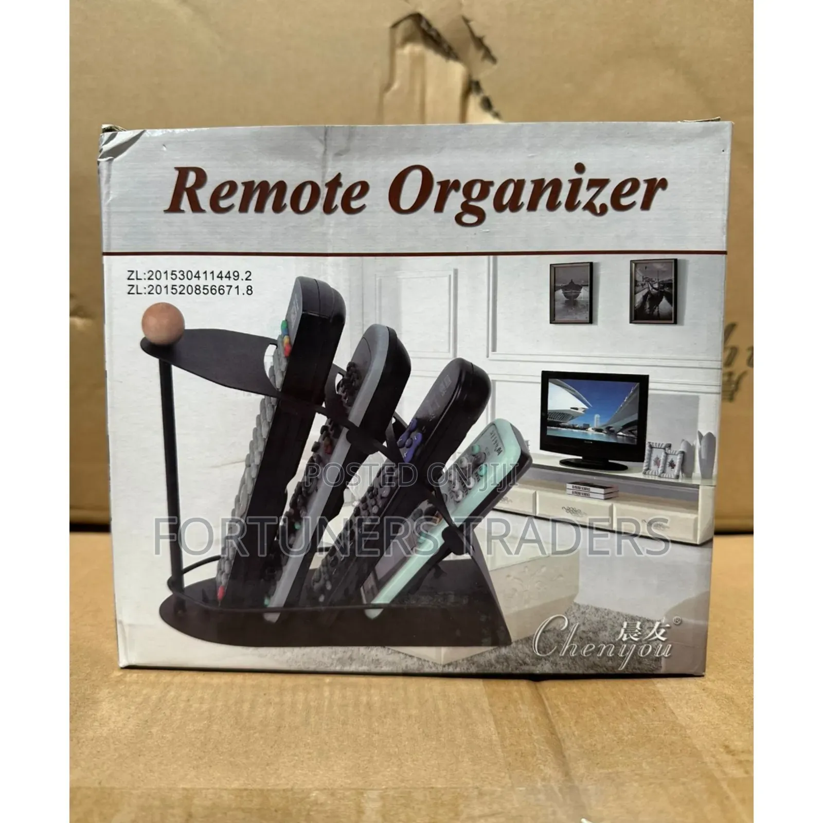 Remote Organizer Stand Black