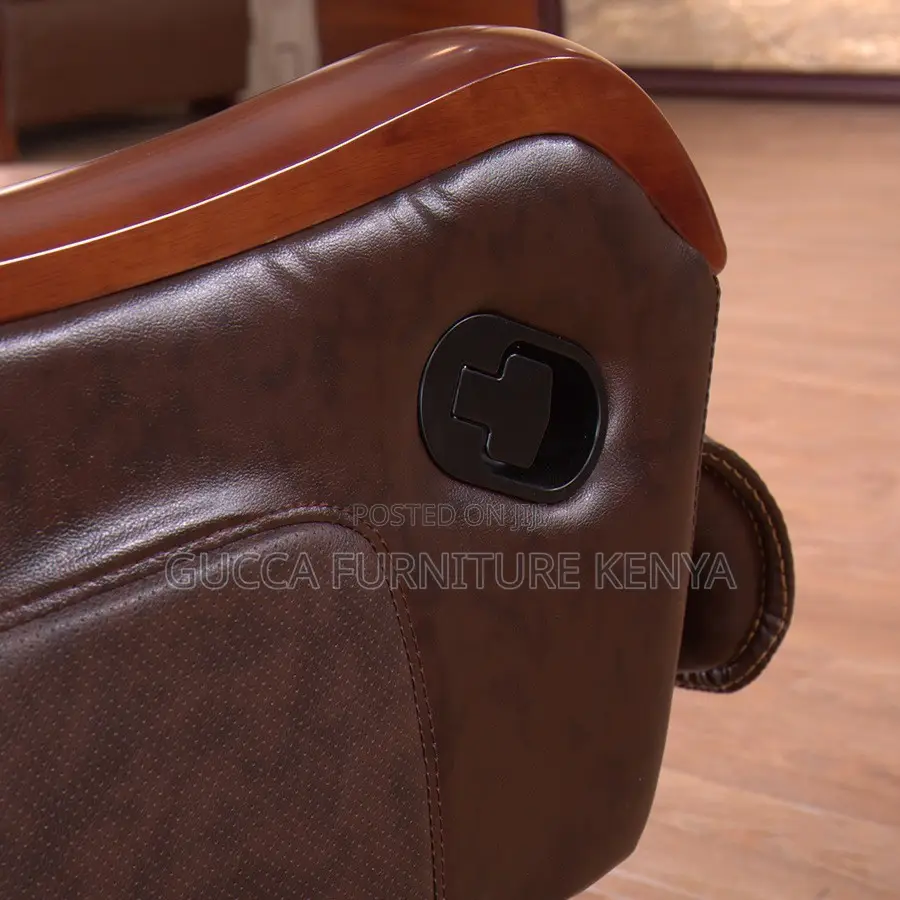 Office Chair:Leather Executive Reclining and Lifting Chair
