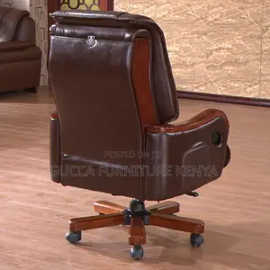 Office Chair:Leather Executive Reclining and Lifting Chair
