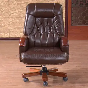 Office Chair:Leather Executive Reclining and Lifting Chair