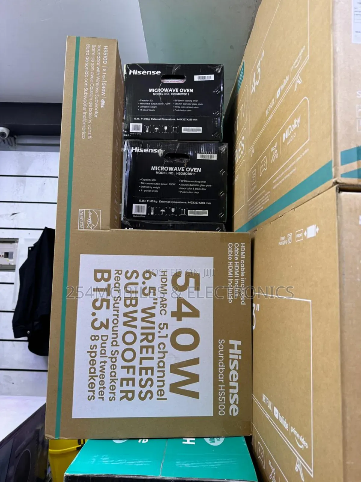Hisense Soundbar 5.1 Channel 540w Hs5100