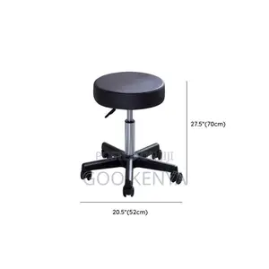 Home Chairs ; Height Adjustable Round Barstool