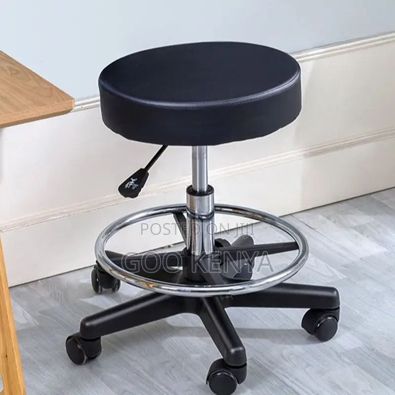 Home Chairs ; Height Adjustable Round Barstool