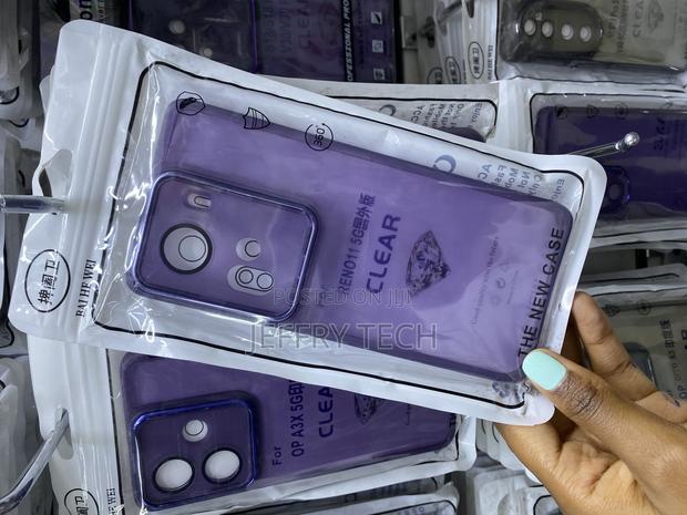 Tunne Oppo Reno 11 5g Purple Clear Full Body Case