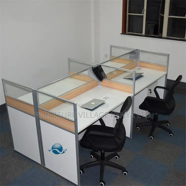 Workstation: Office Workstation Unit for 4 Employees