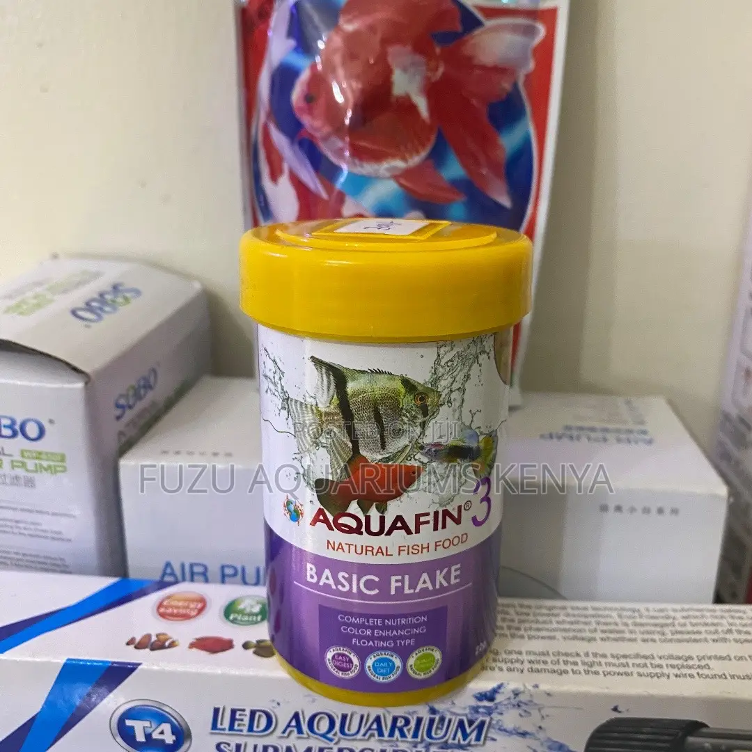 Premium Flake Food for All Aquarium Fish – Aquafin 3