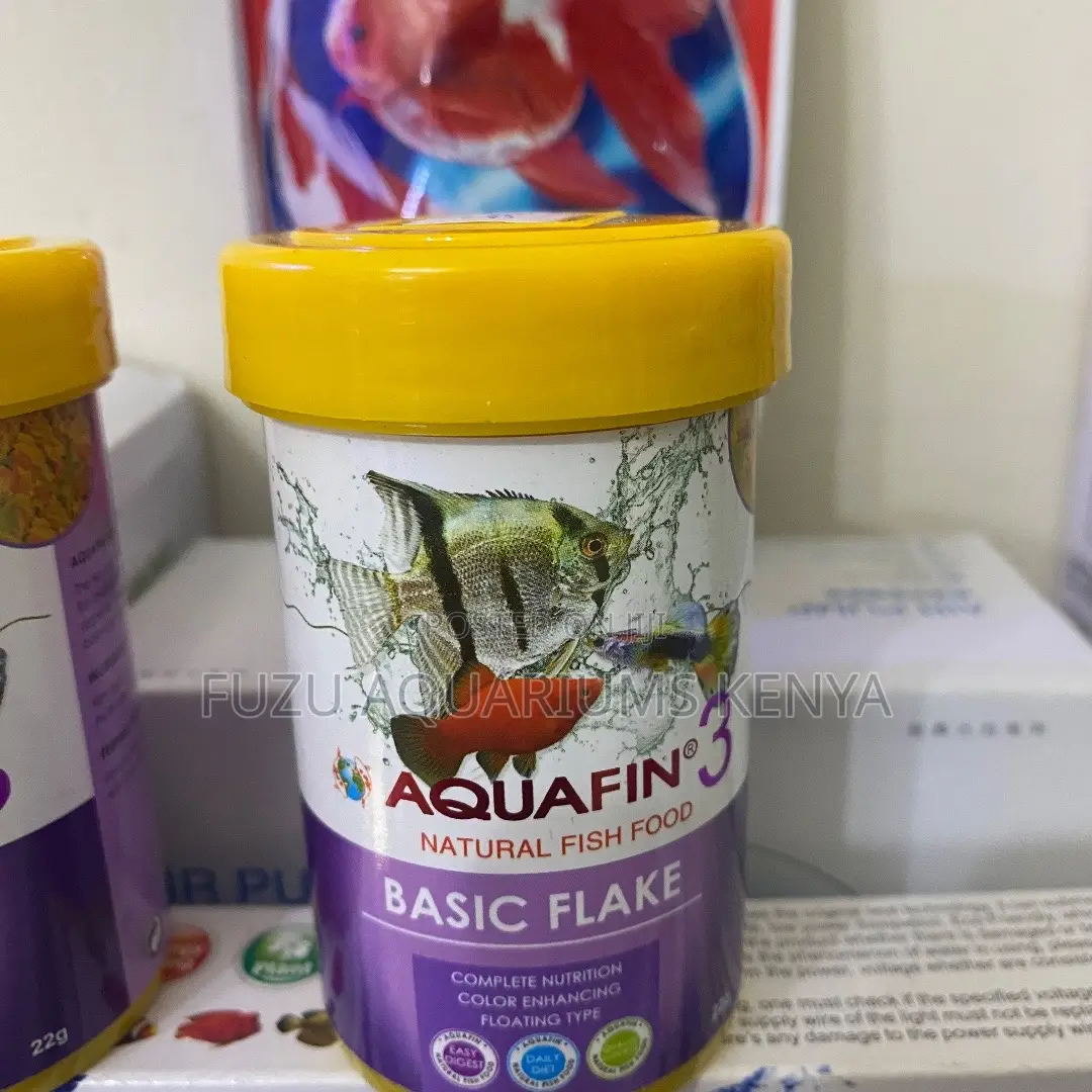 Aquafin 3 – Healthy, Natural Flake Food for All Fish