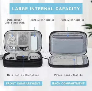 Travel Cable Organizer Bag Portable