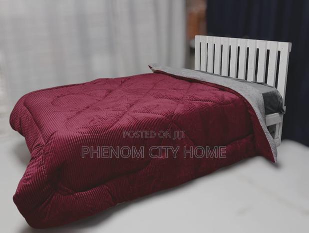 Single Woolen Maroon Woolen Velvet Duvets