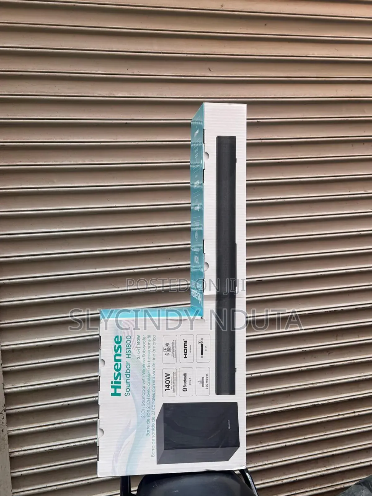 Hisense Soundbar (Hs1800) New