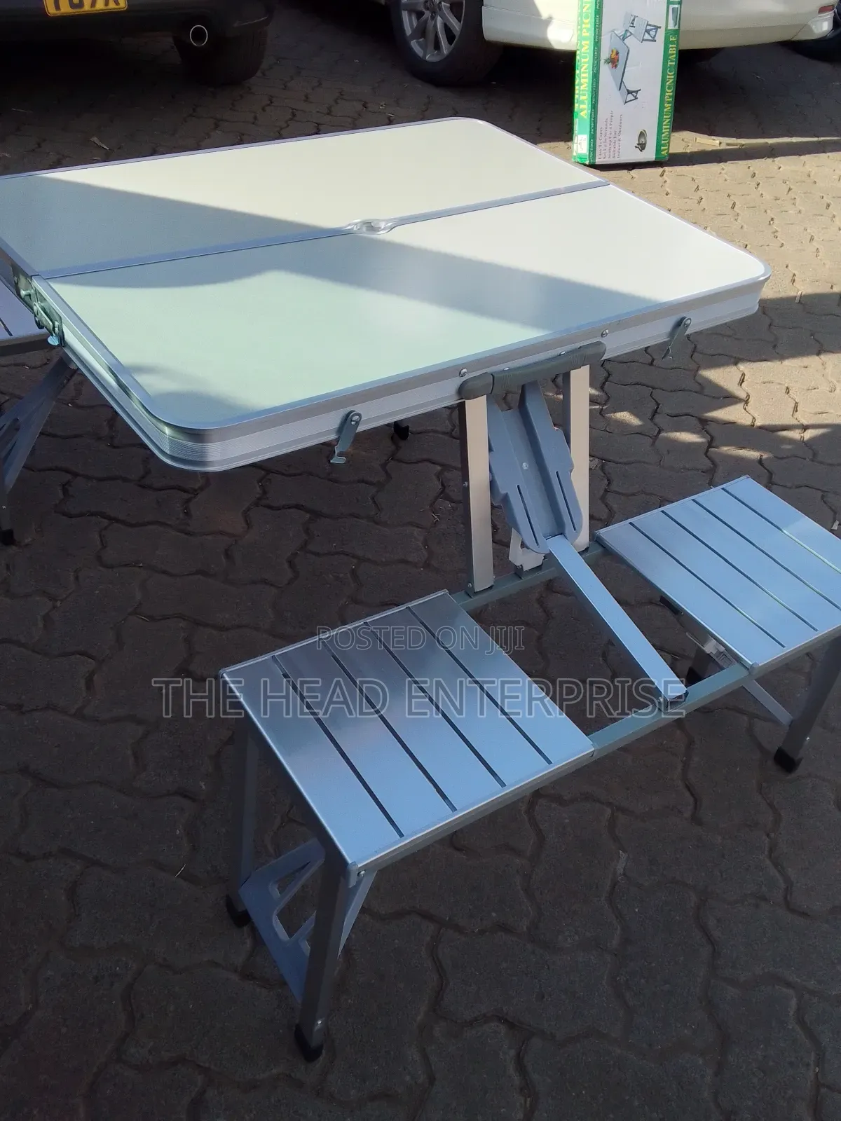 Foldable Picnic Table With 4 Seats