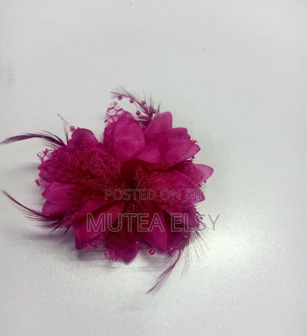 Hot Dusty Pink Min Fascinators - thumbnail 3