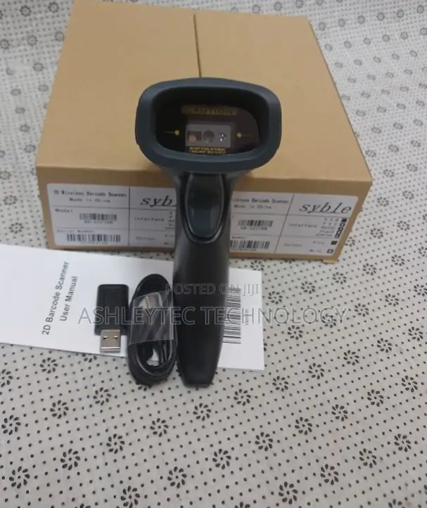 Revealed 2d Syble Laser Wireless Barcode Scanner, Xb 6221rb