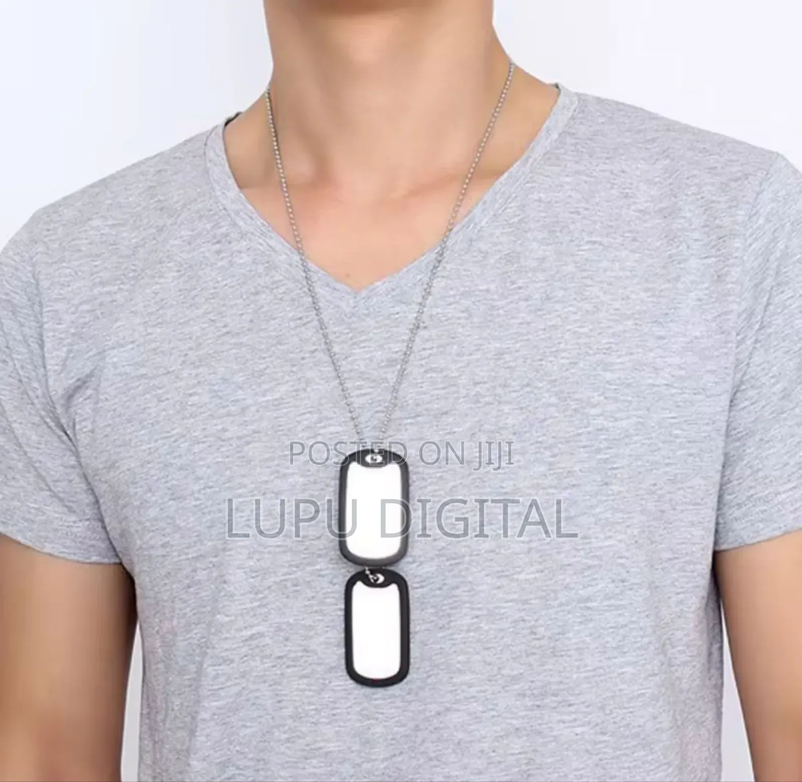 Engravable Army/Dog Tag Chains