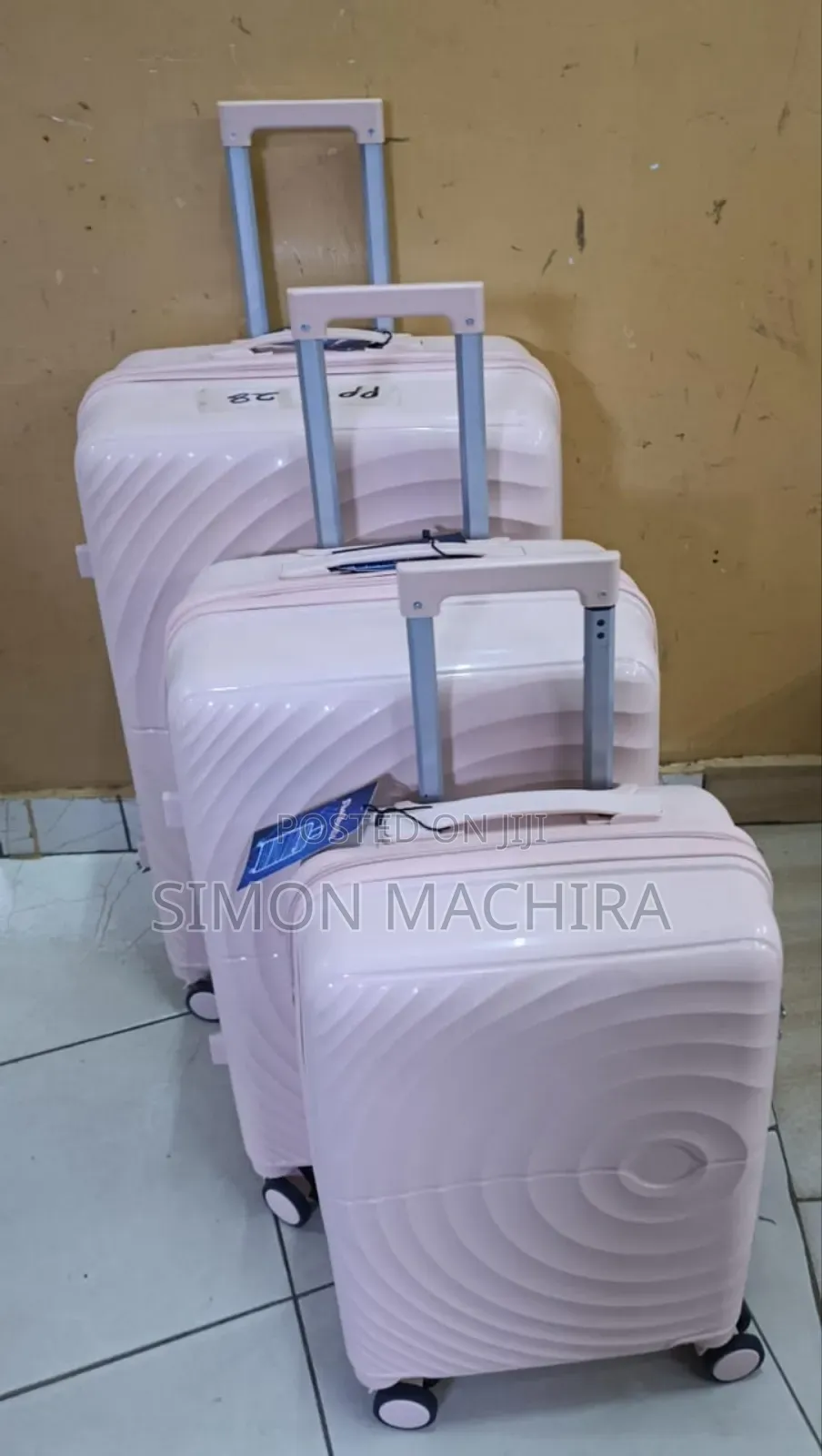 3 in 1 Unbreakable Pp Suitcases