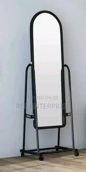 Executive Black Dressing Mirror
