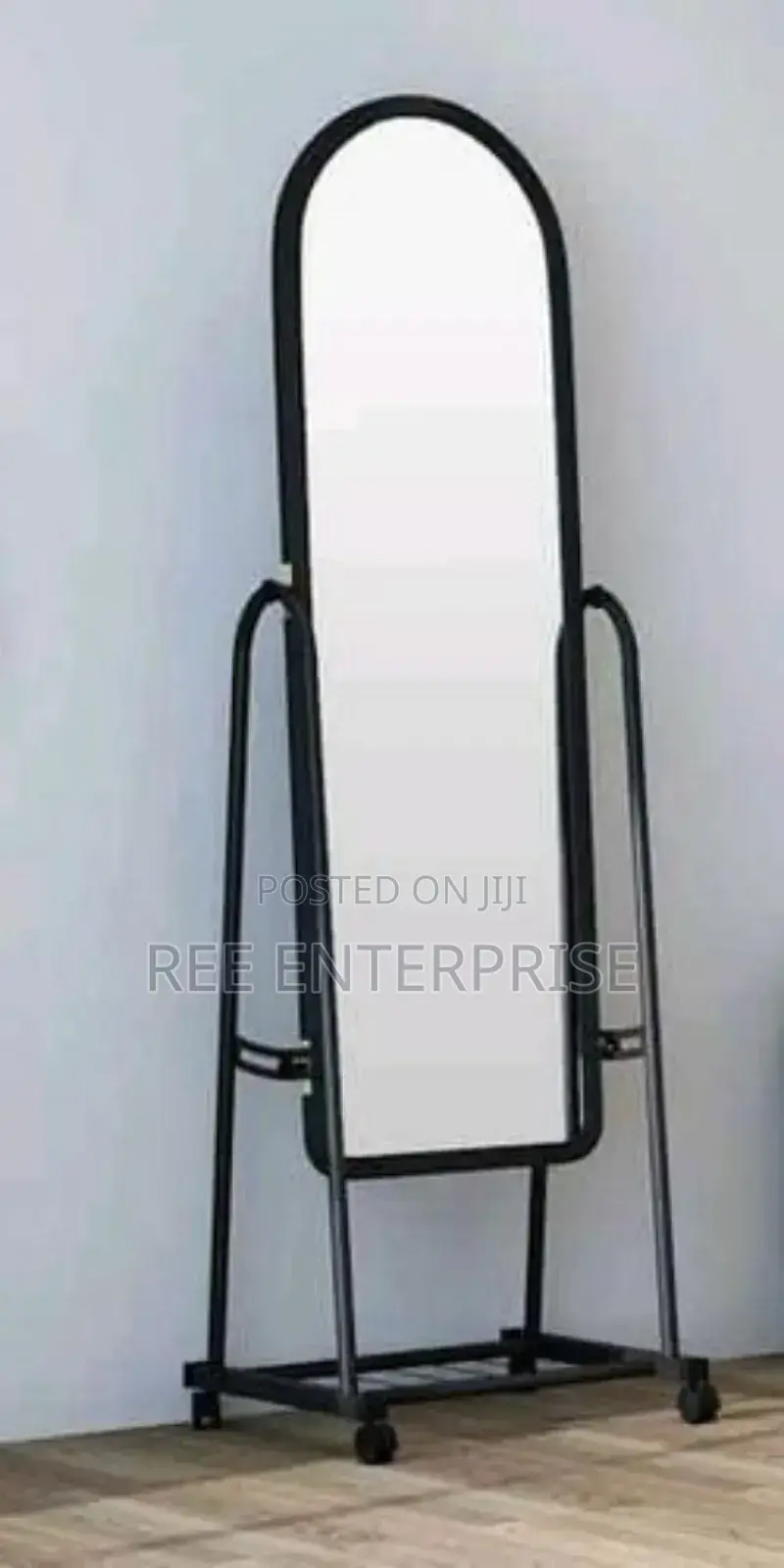 Executive Black Dressing Mirror