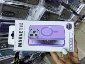 Canshn iPhone 15 Pro Max Translucent Matte Purple Magsafe